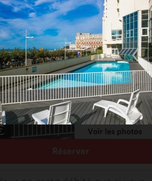Studio Victoria Centre Grande Plage And Pool Biarritz Exterior foto